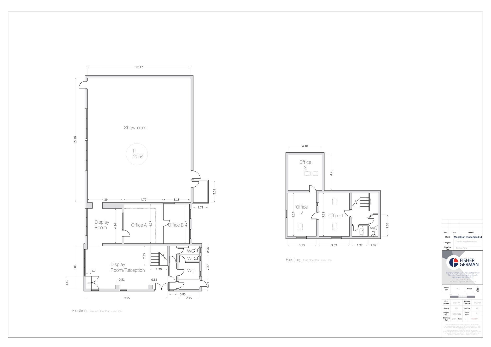 Mereside Rd, Mere à louer Plan de site- Image 1 de 5