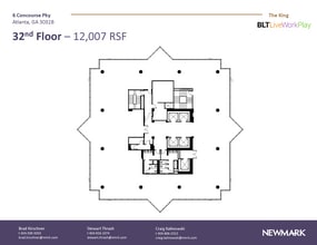 6 Concourse Pky NE, Atlanta, GA for lease Floor Plan- Image 1 of 1