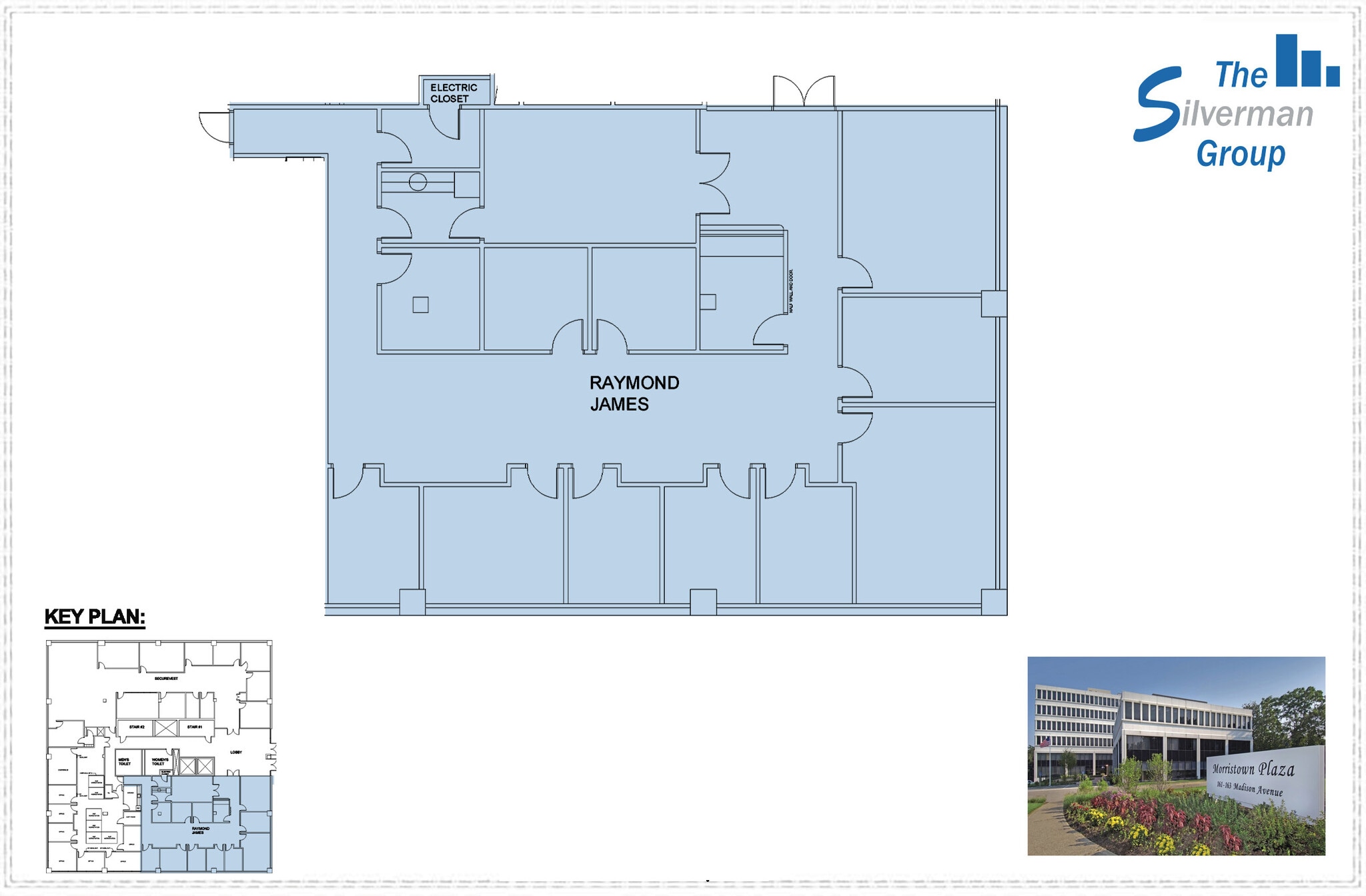 163 Madison Ave, Morristown, NJ for lease Floor Plan- Image 1 of 4