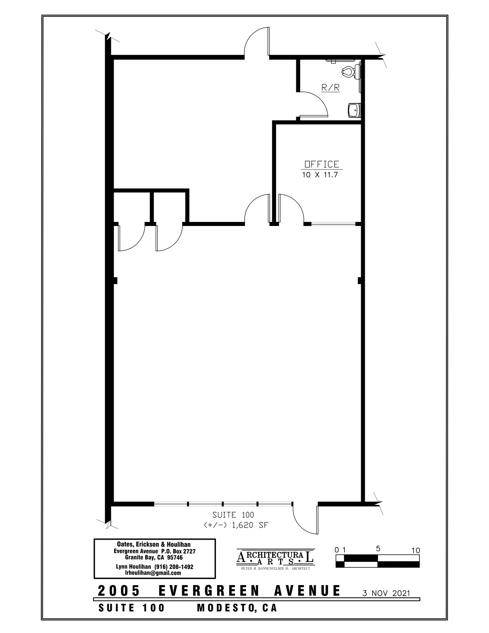 2005 Evergreen Ave, Modesto, CA à louer Plan de site- Image 1 de 9