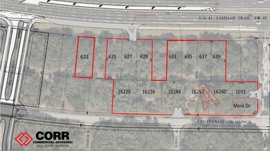 625 Tamiami Trl, Port Charlotte, FL - Aérien Vue de la carte