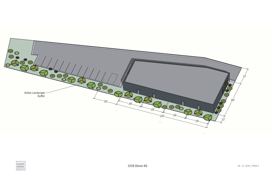 2228 Glover Rd, Durham, NC for sale - Aerial - Image 2 of 3