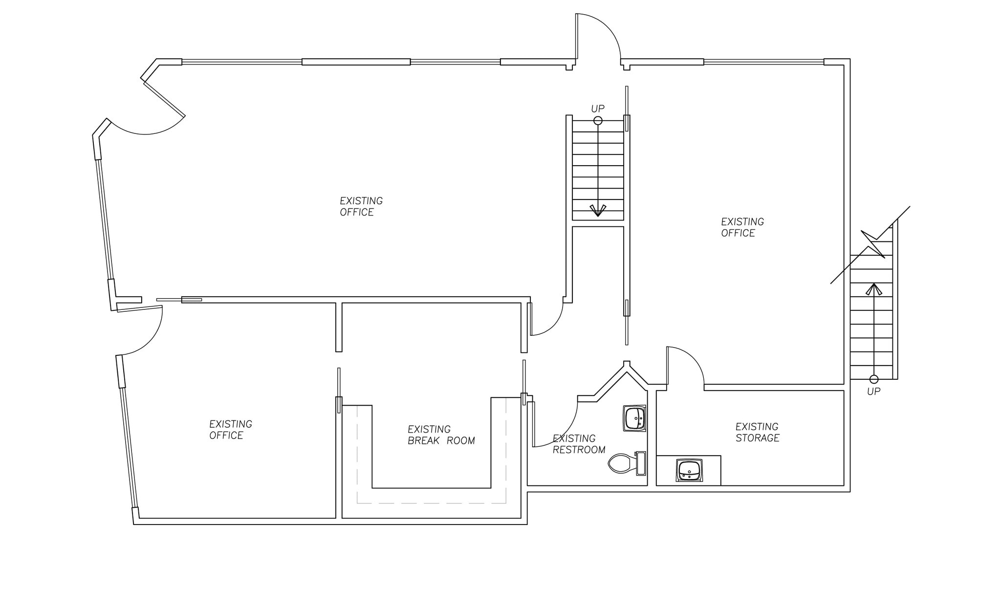 3020 Newport Blvd, Newport Beach, CA à louer Plan d’étage- Image 1 de 2