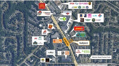 10813 State Bridge Rd, Alpharetta, GA - Aerial  map view