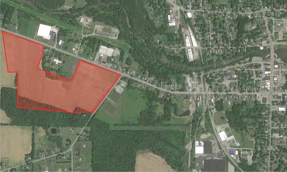 Route 19 & W Bergen Rd, Le Roy, NY à vendre - Aérien - Image 3 de 4