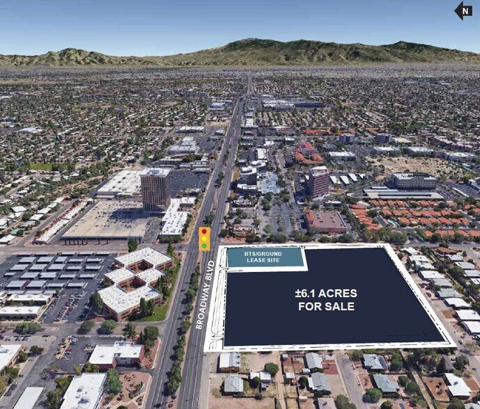 5004-5056 E Broadway Blvd, Tucson, AZ à vendre - Photo du bâtiment - Image 3 de 6