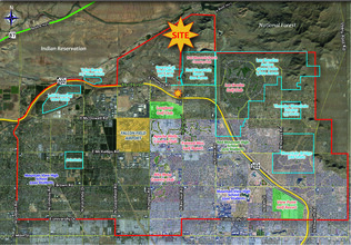 NWC N Recker Road & Loop 202 Fwy, Mesa, AZ - Aérien  Vue de la carte