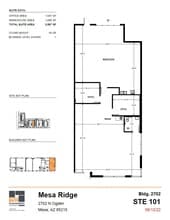 4215 E McDowell Rd, Mesa, AZ à louer Plan d’étage- Image 1 de 1