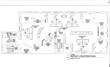 100 S Main St, Ann Arbor, MI à louer Plan d’étage- Image 1 de 1