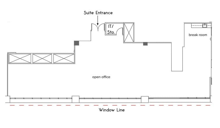 404 Camino del Rio S, San Diego, CA for lease Floor Plan- Image 1 of 10