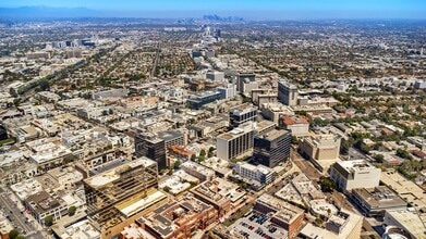 9625-9647 Brighton Way, Beverly Hills, CA - Aerial map view - Image1