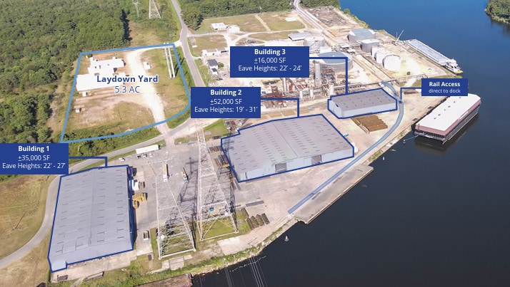 150 Viaduct Rd, Chickasaw, AL for lease - Aerial - Image 2 of 2