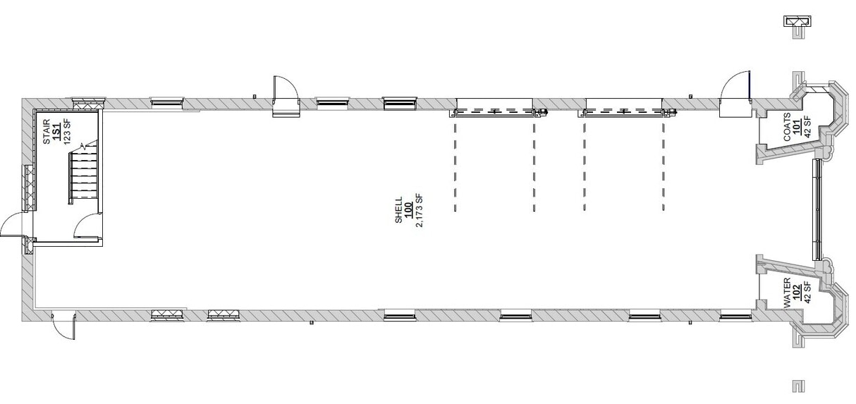 800 W Baltimore St, Baltimore, MD à louer Plan d’étage- Image 1 de 1