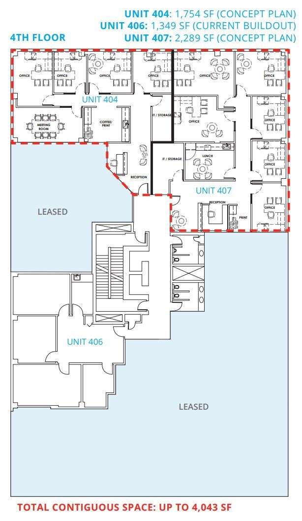 10412 124 St, Edmonton, AB for lease Floor Plan- Image 1 of 2