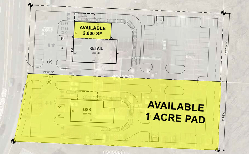 4990 Dressler Rd Northwest, Canton, OH à louer - Plan de site - Image 3 de 4