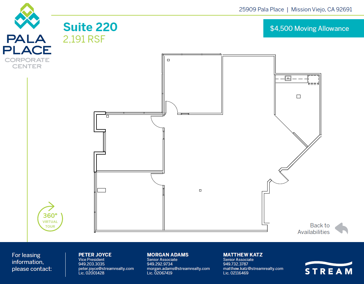 25909 Pala Pl, Mission Viejo, CA à louer Plan d’étage- Image 1 de 11