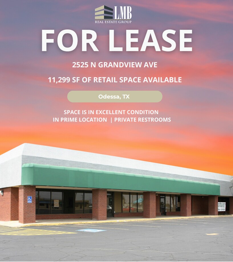 2525 N Grandview Ave, Odessa, TX for lease Building Photo- Image 1 of 2