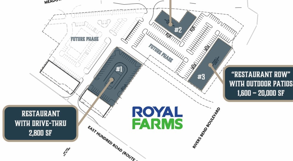 200 E Hundred Rd, Chester, VA for lease - Site Plan - Image 3 of 5