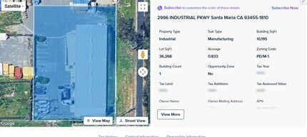 2996 Industrial Pky, Santa Maria, CA for lease Interior Photo- Image 1 of 1