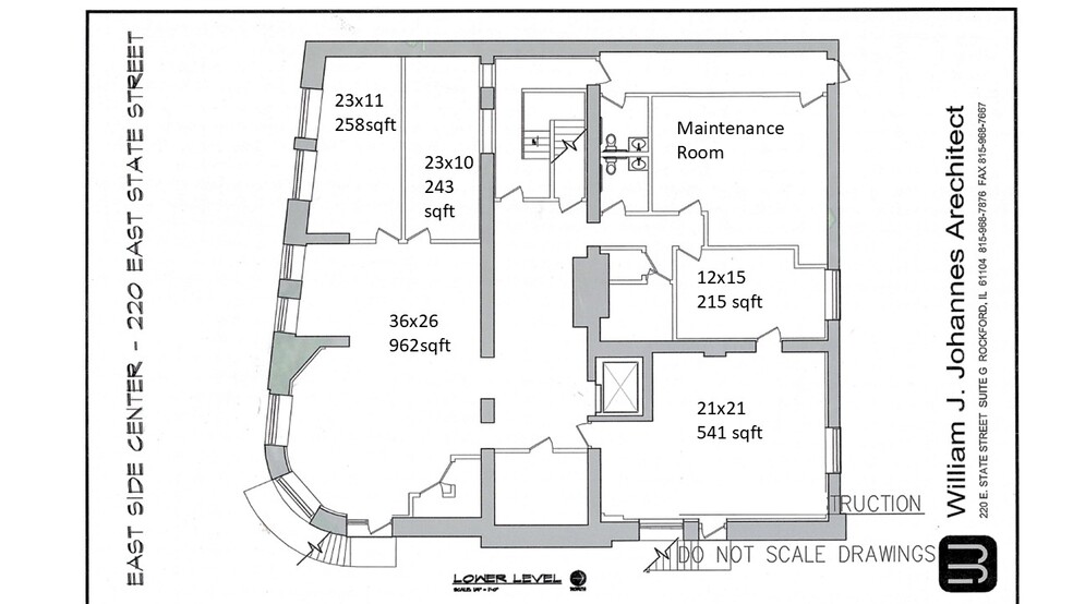 220 E State St, Rockford, IL à louer - Plan d  tage - Image 2 de 9