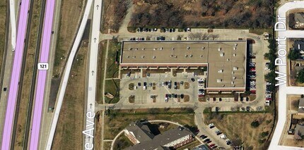 3801 William D Tate Ave, Grapevine, TX - AERIAL map view