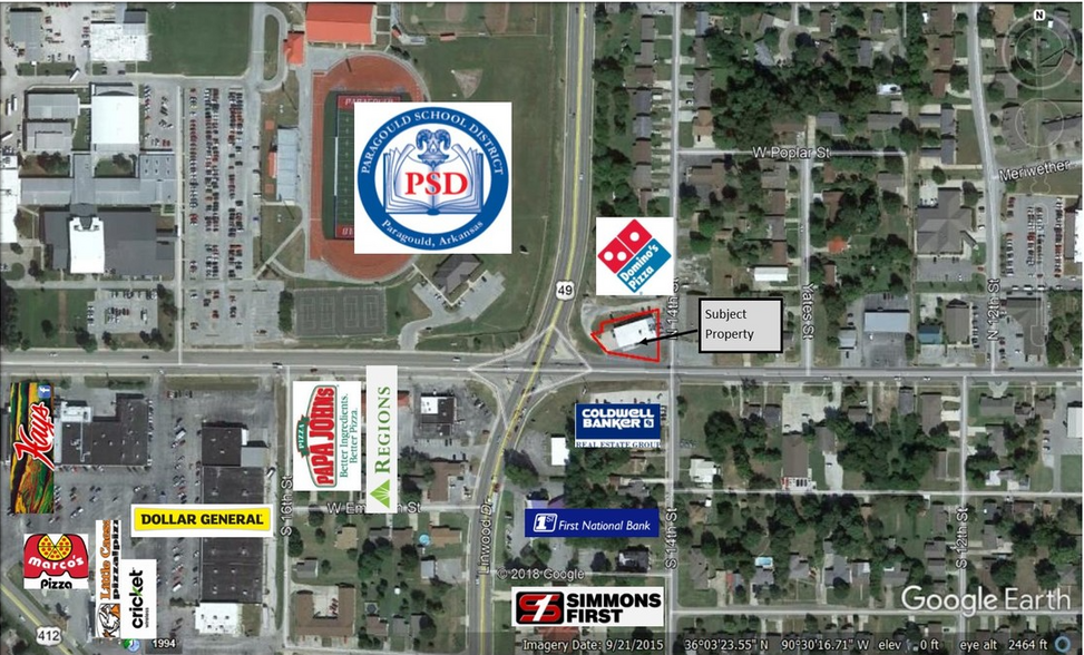 1801 W Kingshighway, Paragould, AR for sale - Building Photo - Image 1 of 1