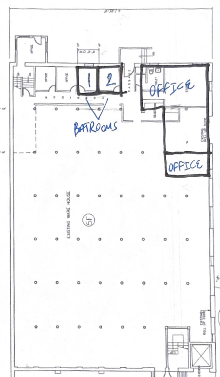 1435 51ST St, North Bergen, NJ for lease Floor Plan- Image 1 of 4
