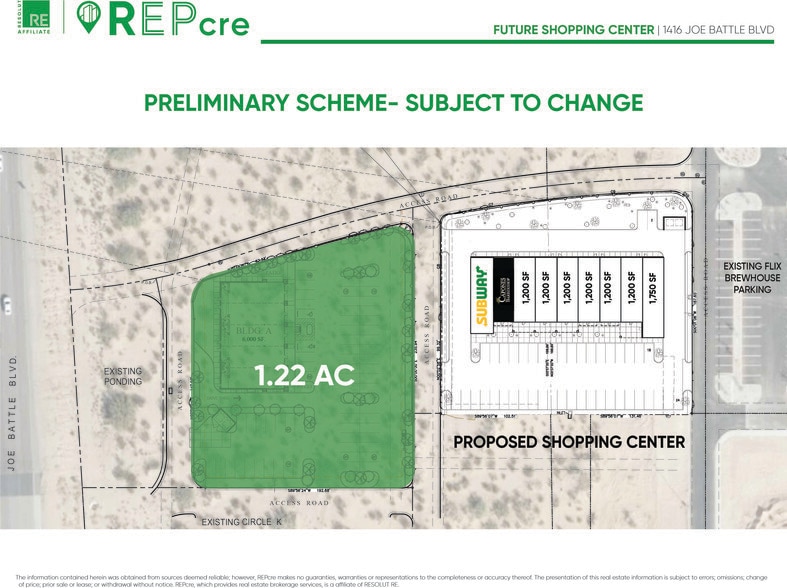 1416 Joe Battle Blvd, El Paso, TX for lease - Building Photo - Image 3 of 3