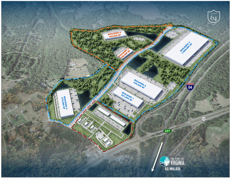 275 Old Stage Rd, Toano, VA for lease - Site Plan - Image 2 of 2