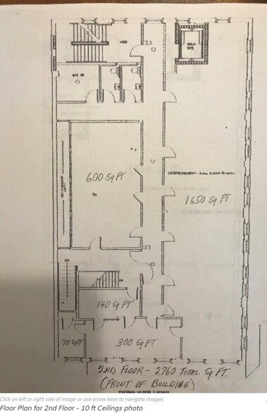 125 3rd St, Elkins, WV for lease - Floor Plan - Image 3 of 5