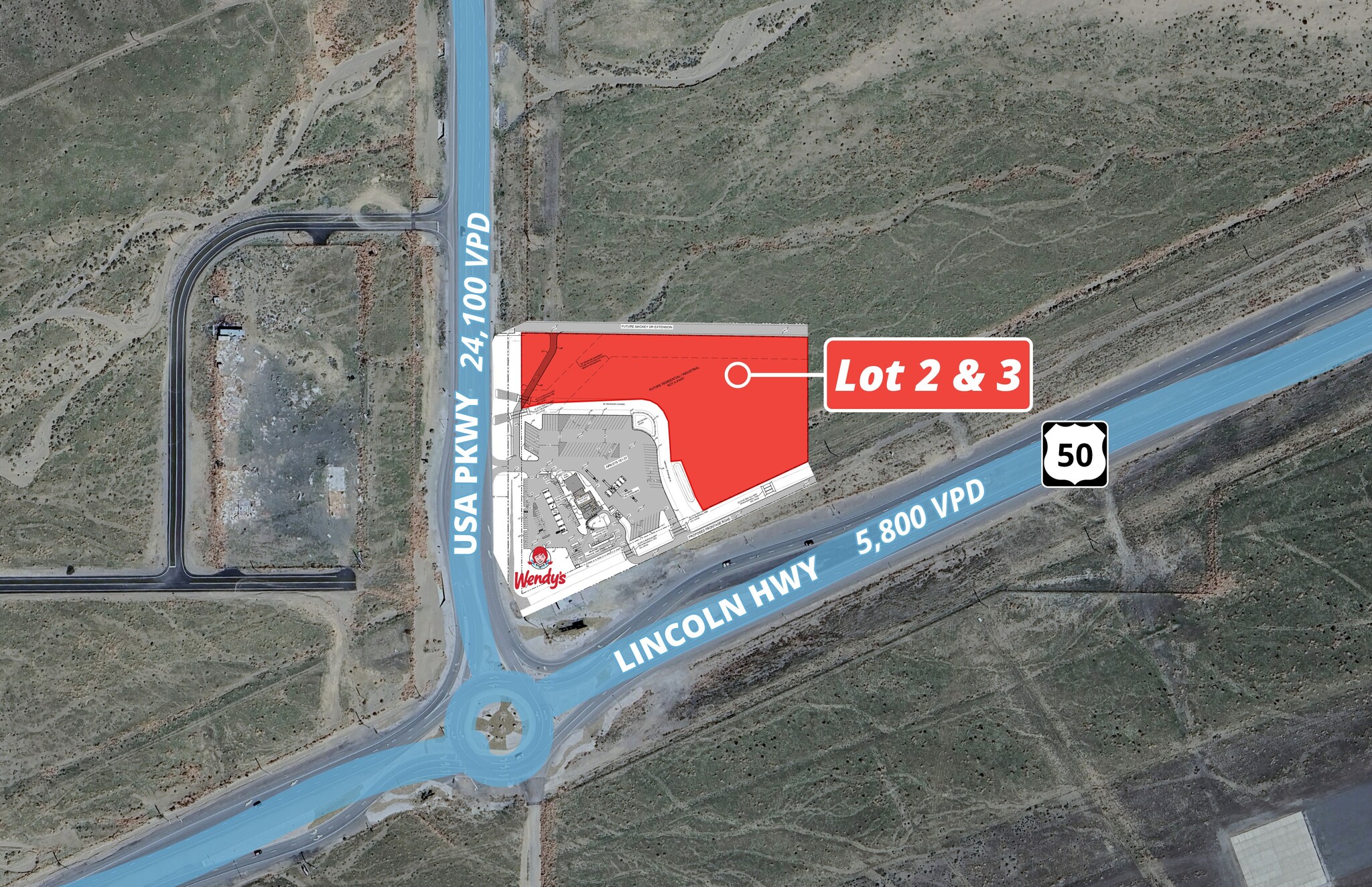 NEC USA Parkway & Highway 50, Silver Springs, NV for lease Primary Photo- Image 1 of 2
