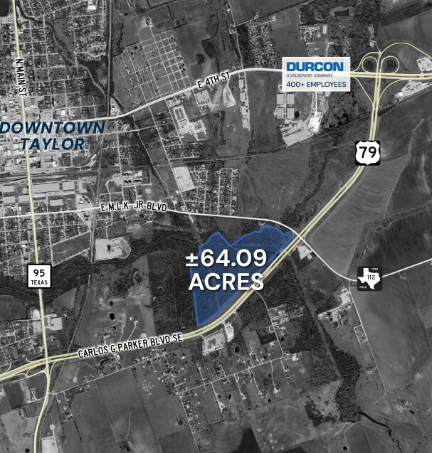 64.092 Acres Carlos G Parker Blvd., Taylor, TX à vendre Photo principale- Image 1 de 1