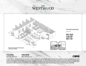 2441 Warrenville Rd, Lisle, IL à louer Plan d  tage- Image 2 de 2