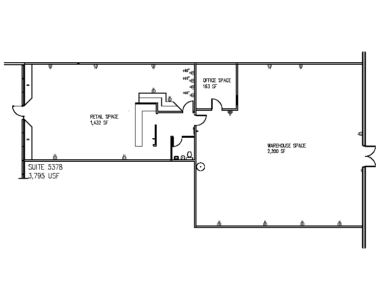 5300-5402 Sheridan Blvd, Denver, CO à louer Plan d’étage- Image 1 de 1