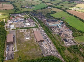 Welby Lane, Melton Mowbray, LEC - AÉRIEN Vue de la carte
