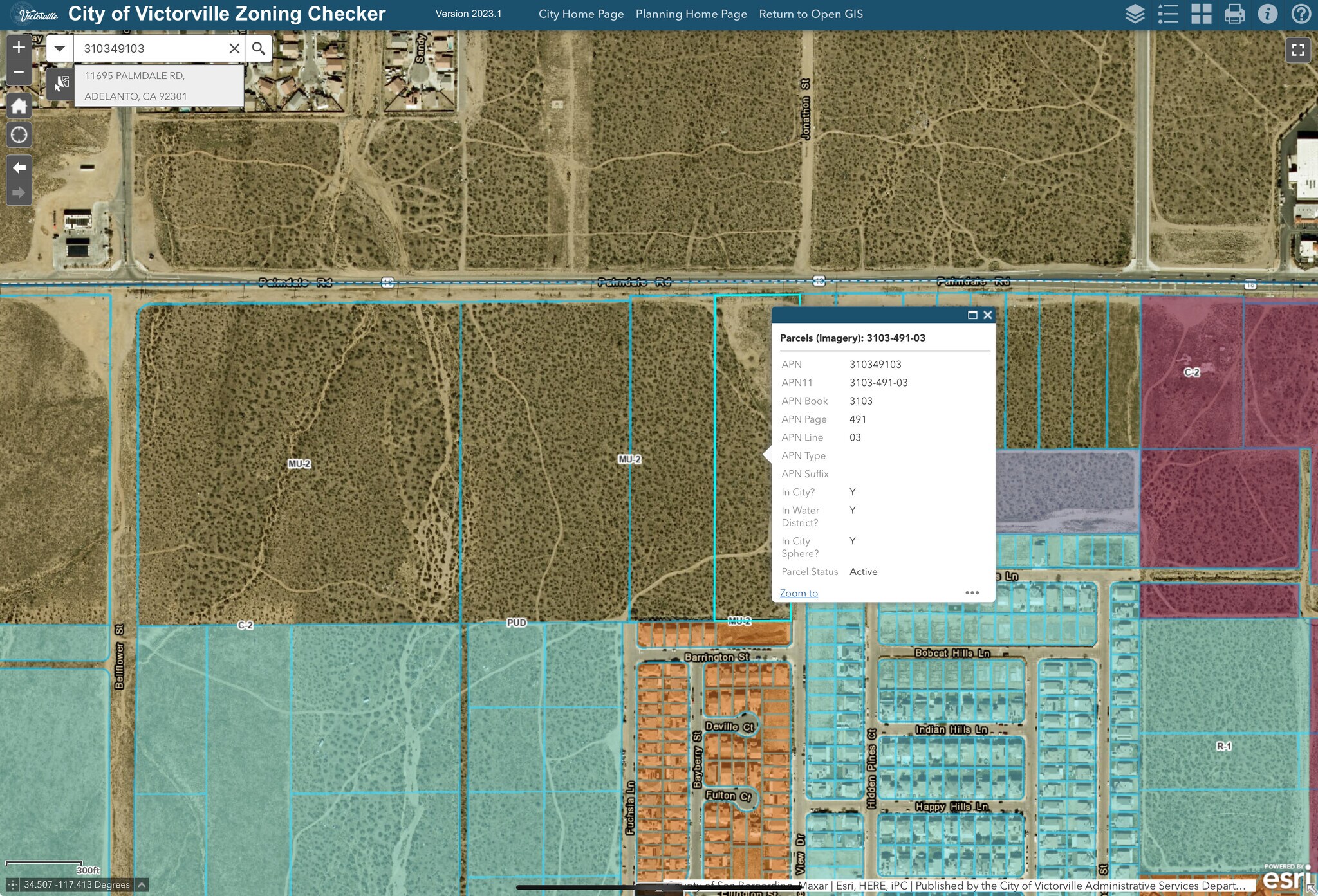 11695 Palmdale Rd, Adelanto, CA for sale Site Plan- Image 1 of 7