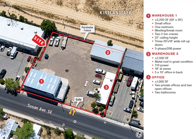 8800 Susan Ave SE, Albuquerque, NM à louer - Photo du bâtiment - Image 2 de 11