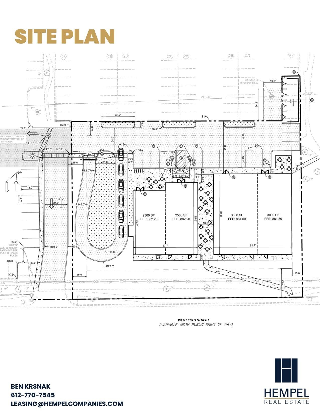 5775 Wayzata Blvd, Saint Louis Park, MN à louer Plan de site- Image 1 de 3