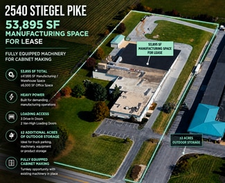 More details for 2540 Stiegel Pike, Schaefferstown, PA - Industrial for Lease