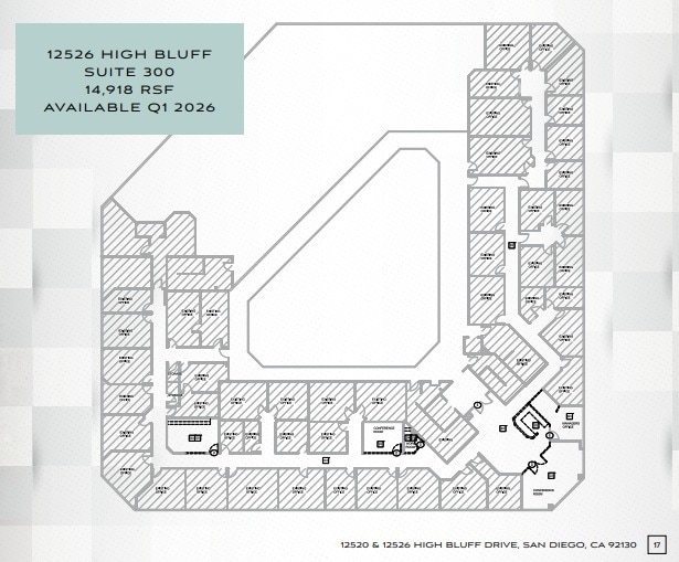 12520 High Bluff Dr, San Diego, CA for lease Floor Plan- Image 1 of 1