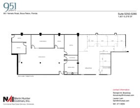 951 Yamato Rd, Boca Raton, FL à louer Plan d’étage- Image 2 de 4