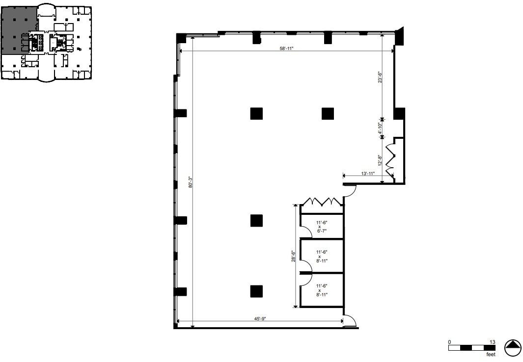 2680 Skymark Ave, Mississauga, ON à louer Plan d’étage- Image 1 de 1