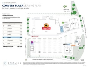 365 Convery Blvd, Perth Amboy, NJ for lease Site Plan- Image 1 of 1