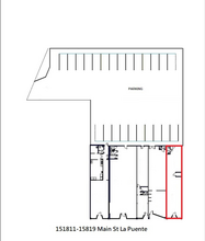 15813 Main St, La Puente, CA for lease Floor Plan- Image 2 of 2