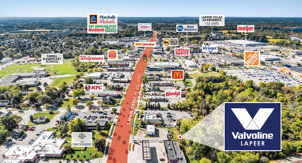 260 S Main St, Lapeer, MI à vendre - Photo du bâtiment - Image 2 de 2