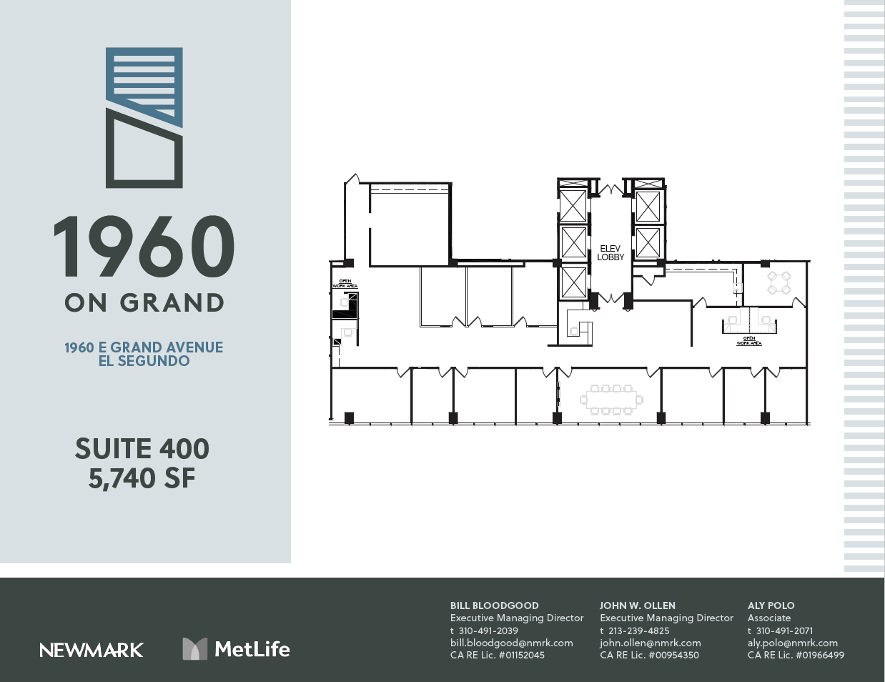 1960 E Grand Ave, El Segundo, CA à louer Plan d’étage- Image 1 de 1