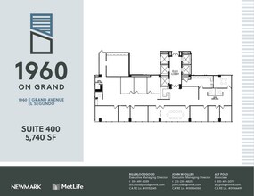 1960 E Grand Ave, El Segundo, CA à louer Plan d’étage- Image 1 de 1