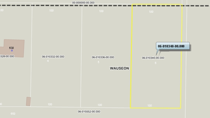 Airport Hwy, Wauseon, OH à vendre - Plan cadastral - Image 2 de 2