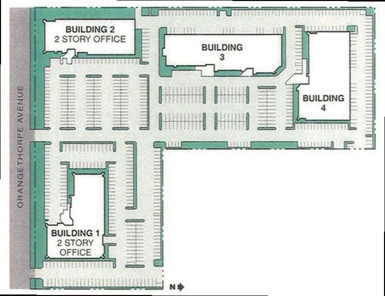 1501 E Orangethorpe Ave, Fullerton, CA for lease - Site Plan - Image 3 of 13