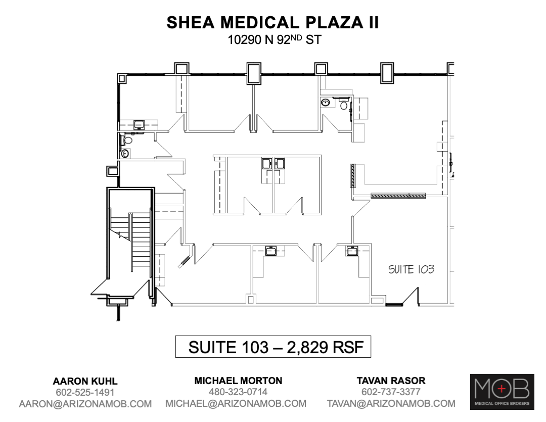 10290 N 92nd St, Scottsdale, AZ à louer Plan d  tage- Image 1 de 1